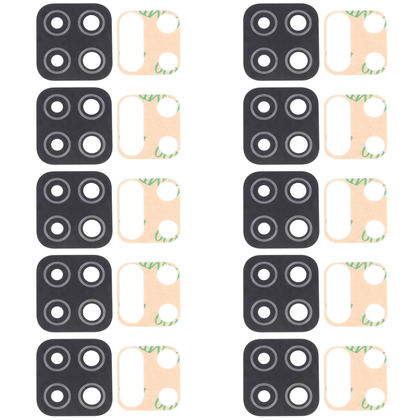 Samsung Galaxy M12 Back Camera Lens - Set Of 10-1915197887940268036