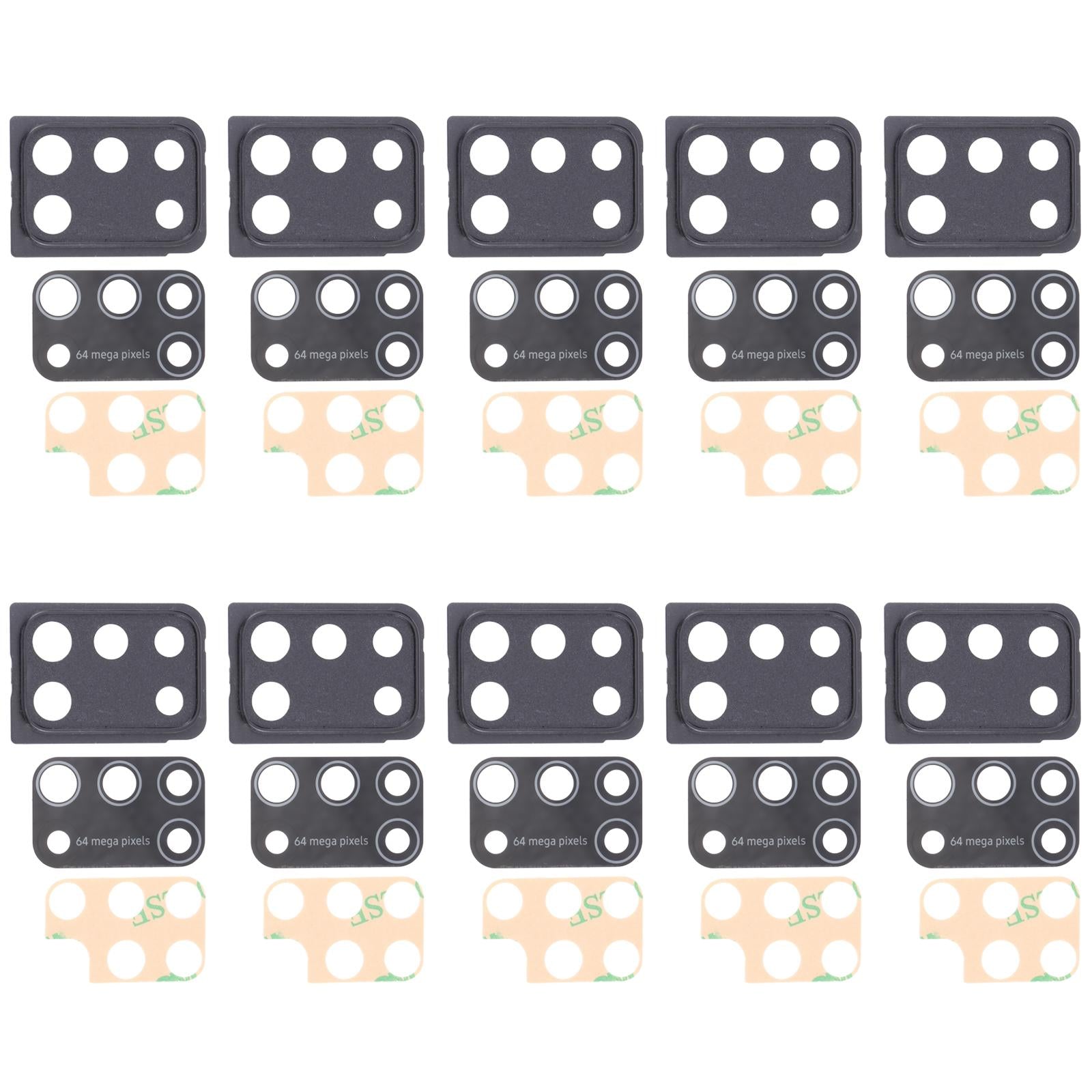10-Pack Lens Covers For Samsung Galaxy M31 Prime-1915196674540703744