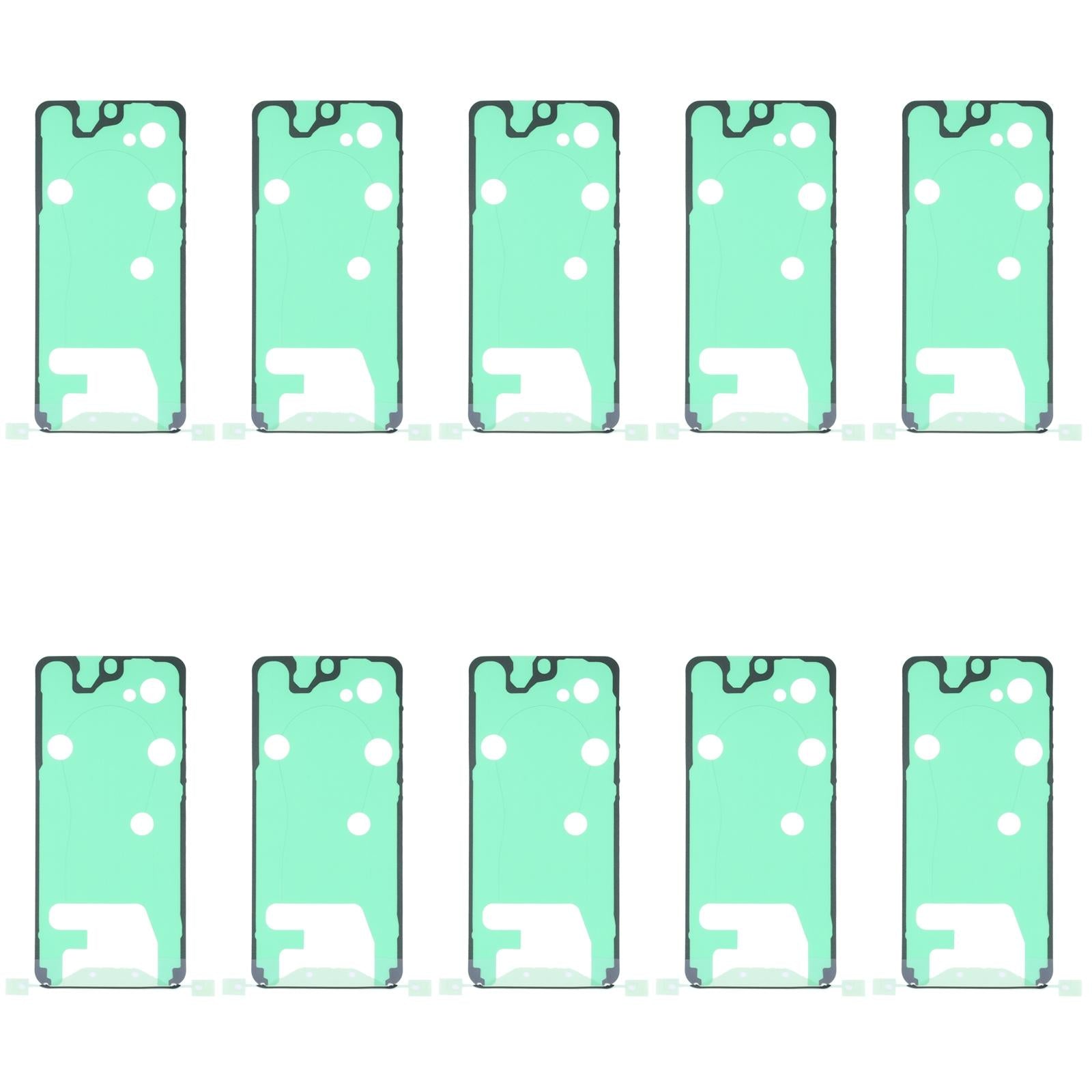 10-Pack Front Housing Adhesive For Samsung Galaxy S21 - Clear-1915197493495336964