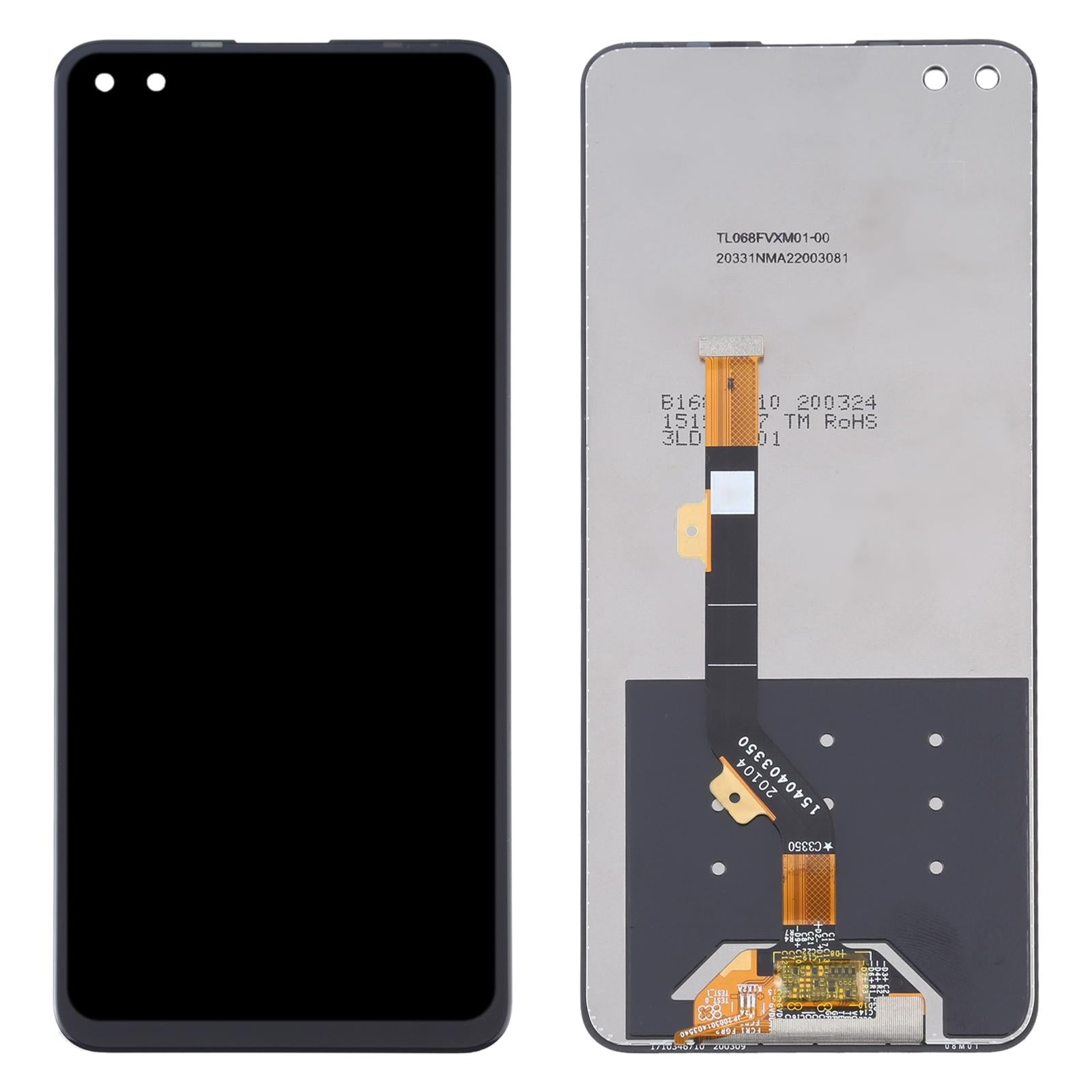 Full Lcd Screen & Digitizer For Infinix Zero 8 / 8I - X687 / X687B-1915197720319102978