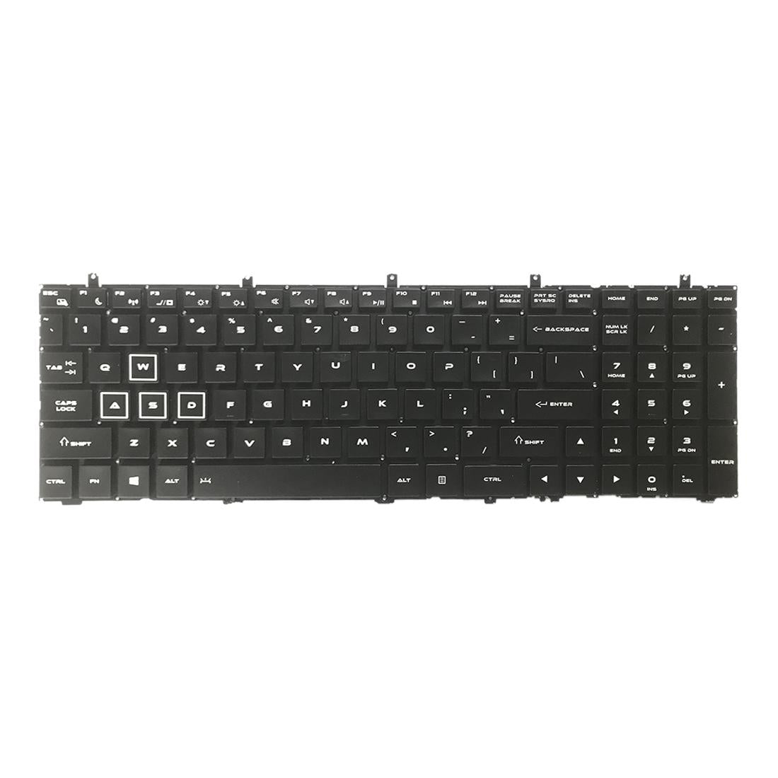 Keyboard For Hasee 911-E1 S2 T1 T2 S3 S1 E1A E1B E1C - Us Version-1915198218665332737