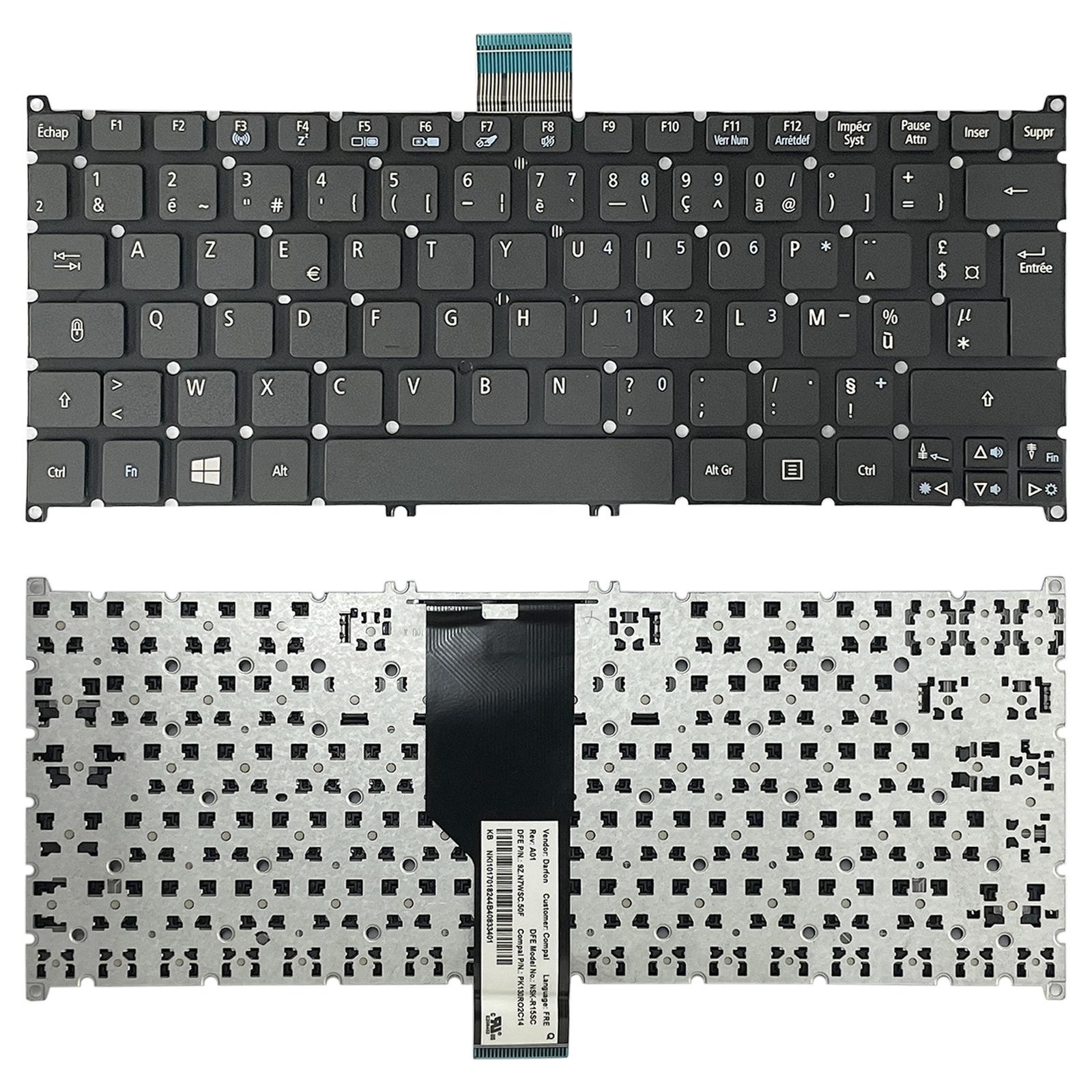 Acer Aspire One French Keyboard For V5-123 E3-112 S3-391 V3-112 V5-171-1915197527876046853