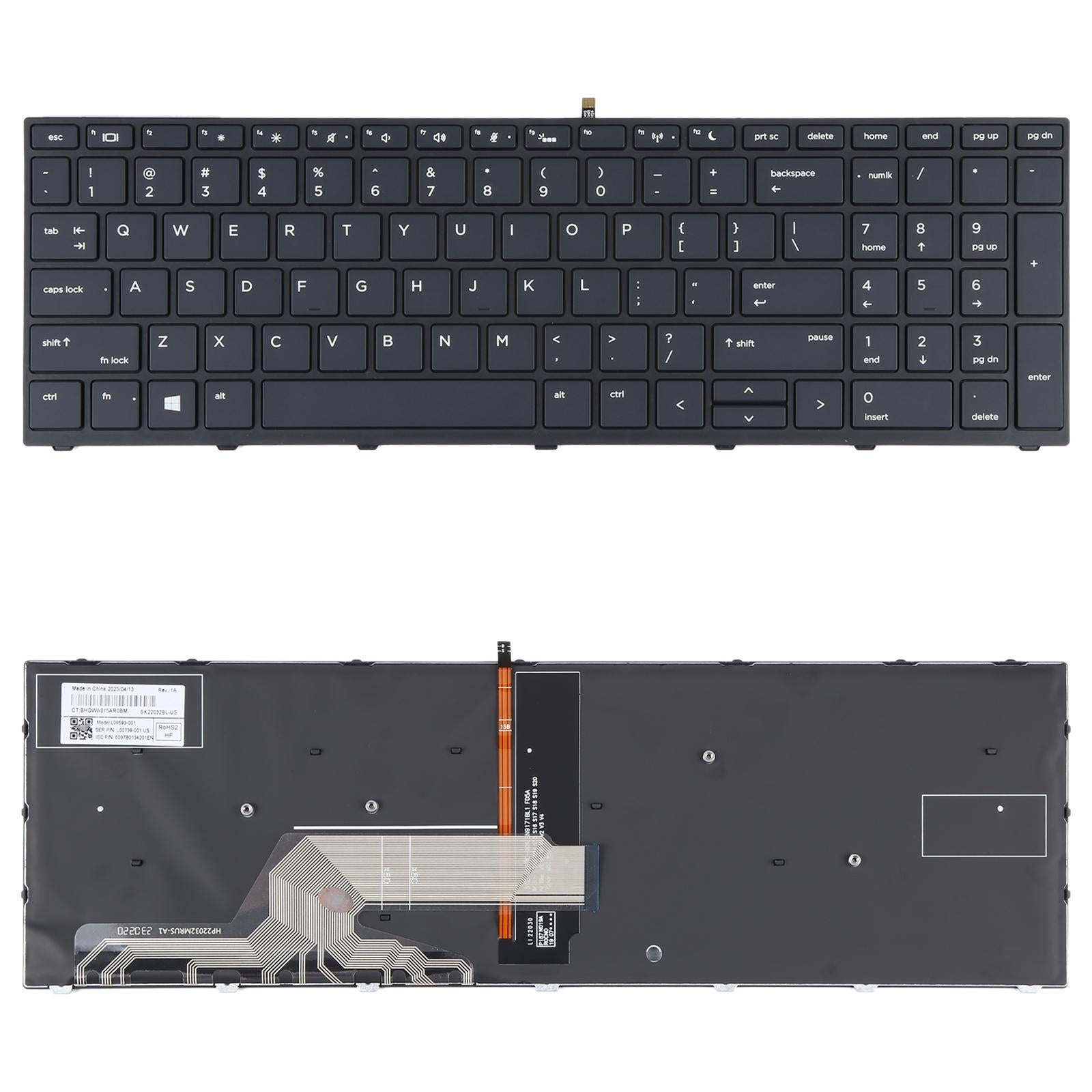 Hp Probook G5 Keyboard With Backlight - Us Version-1915196767545200645