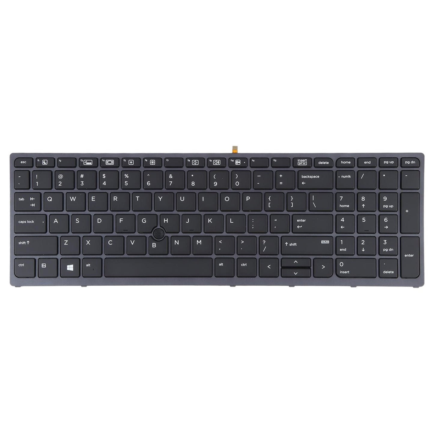 Hp Zbook 15 / 17 G3 Us Keyboard With Backlight And Pointing - Black-1915197074006216705