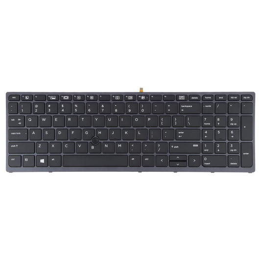 Hp Zbook 15 / 17 G3 Us Keyboard With Backlight And Pointing - Black-1915197074006216705