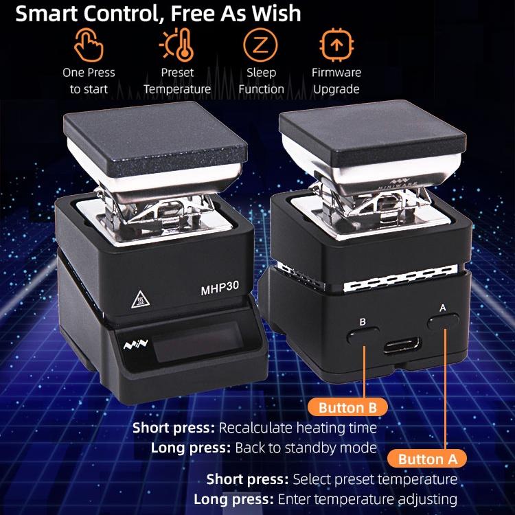 Mini Hot Plate Preheater By Miniware - Portable And Efficient-1915197966369558534