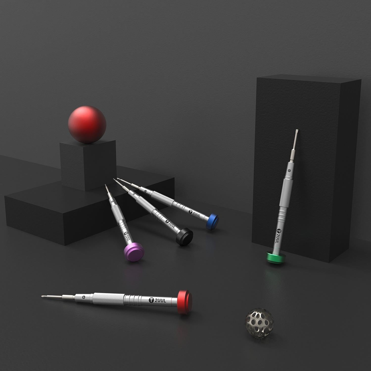 2Uul Flyshaft Screwdriver Set - Compact And Versatile-1915198078395224069