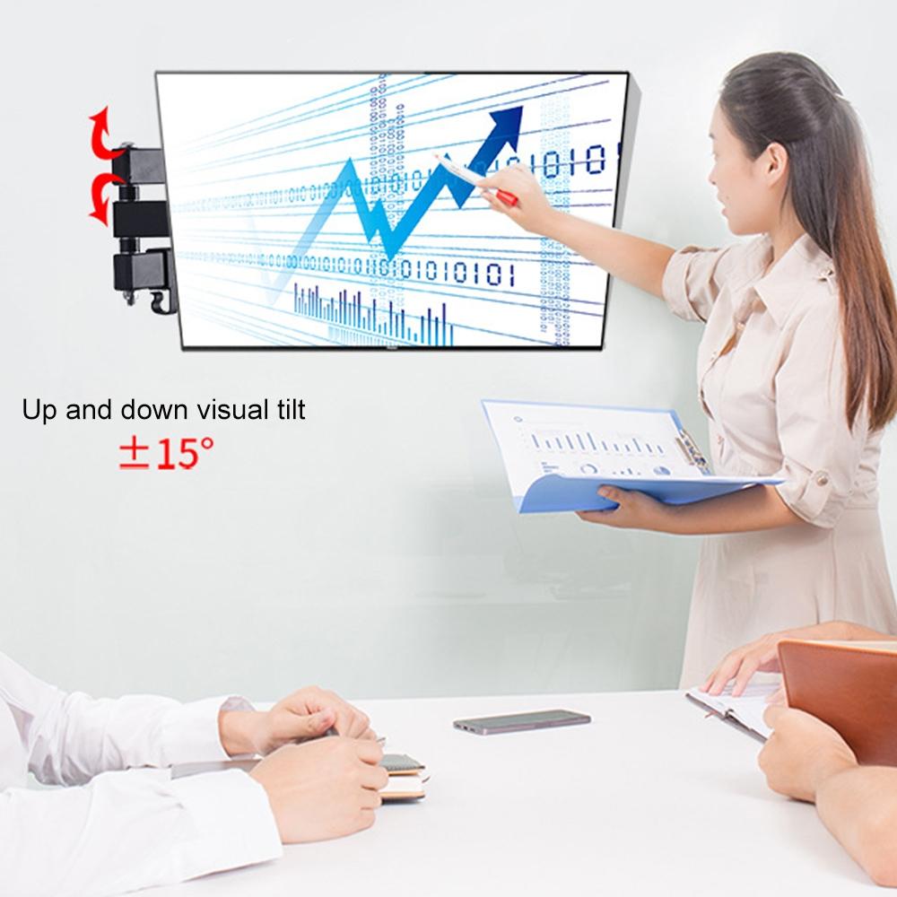 Universal Rotatable Retractable Monitor Wall Mount - 14-27 Inch-1915197476487434244