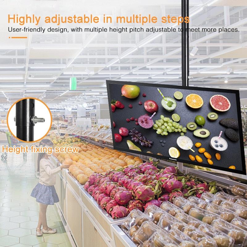 Adjustable Single Screen Tv Wall / Ceiling Mount - 32-70 Inch 0.5-2M Range-1915197727214538758