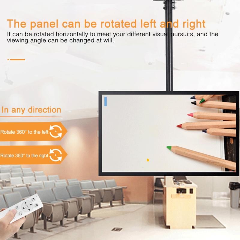 Adjustable Single Screen Tv Wall / Ceiling Mount - 32-70 Inch 0.5-3M Range-1915197554216275976