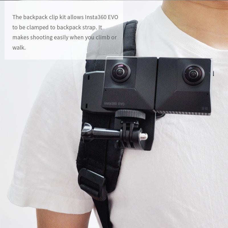 Insta360 One X / Evo Backpack Clip - Universal Fixing-1915197078091468807