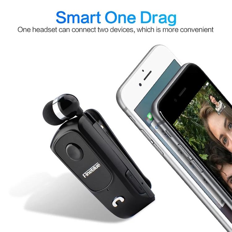 Retractable Bluetooth Headset With Caller Vibration Reminder-1915197817224302597