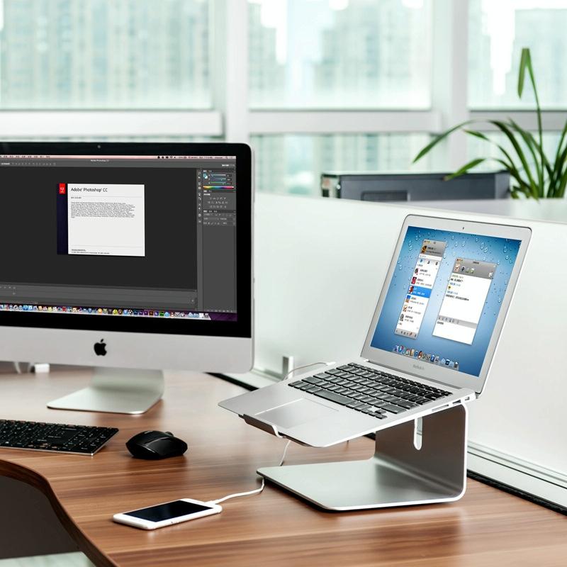 Adjustable Laptop Stand - 360 Degree Rotation - 11-17 Inch Notebooks-1915196998621990917