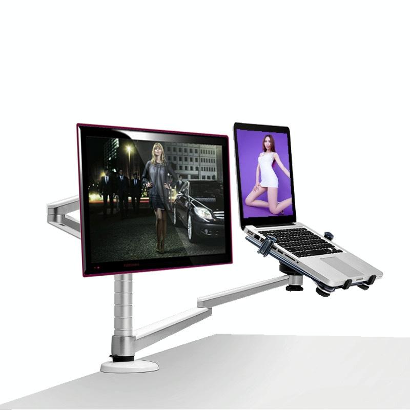 Versatile Desktop Monitor Stand - Space-Saving Design-1915197550131023873