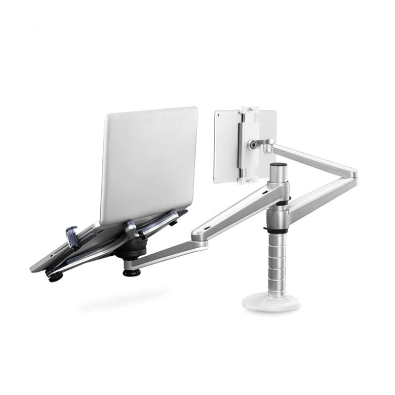 Versatile Rotating Stand For 10-16 Laptops And 4.7-12.9 Tablets - Adjustable Height-1915197673003159554