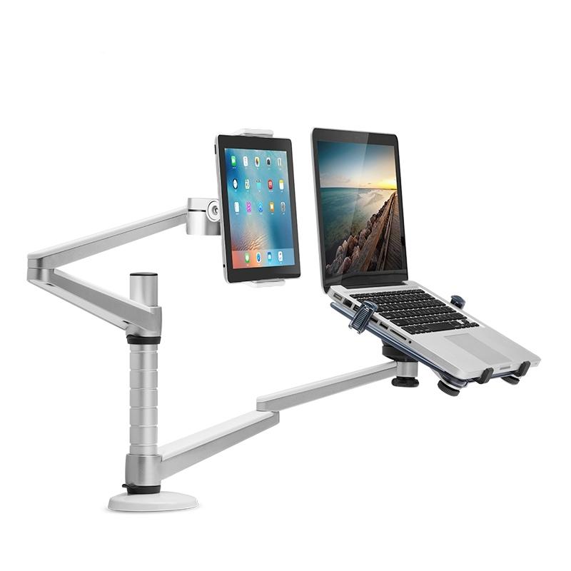 Versatile Rotating Stand For 10-16 Laptops And 4.7-12.9 Tablets - Adjustable Height-1915197673003159558