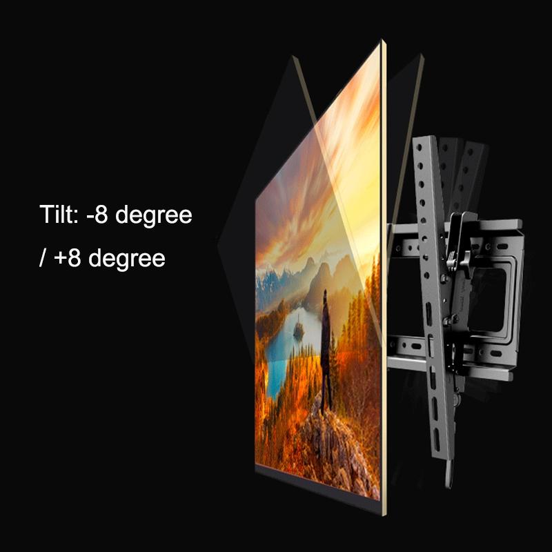 Adjustable Tilt Wall Mount For 55-85 Lcd Tv-1915197492736167941