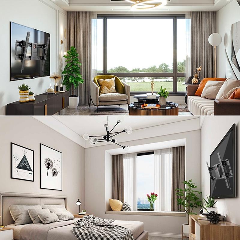 Adjustable Tilt Wall Mount For 55-85 Lcd Tv-1915197492736167942