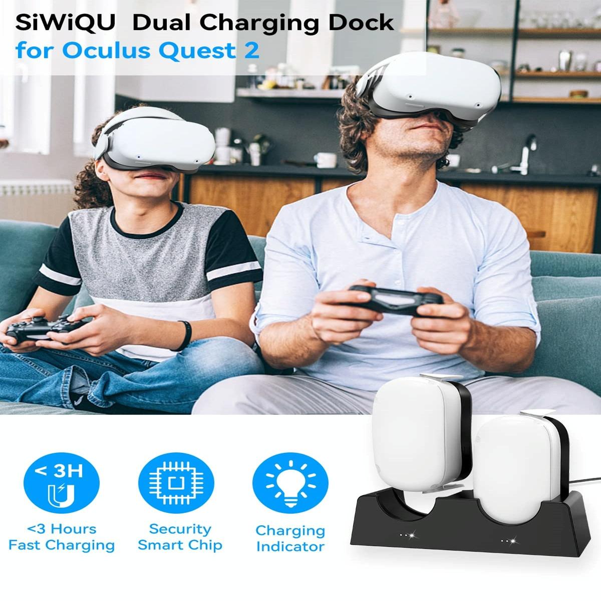 Oculus Quest 2 Dual Charging Stand-1915197878062682118