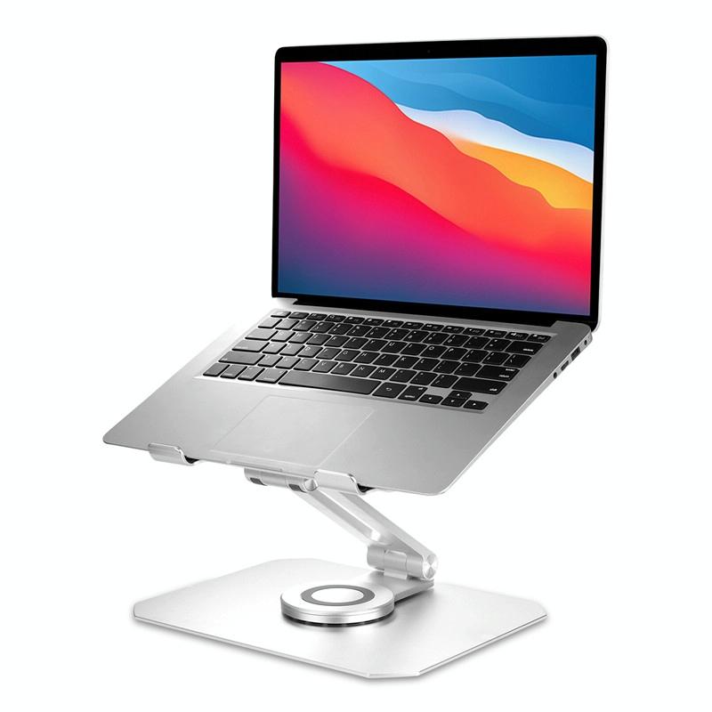 360 Degree Rotating Aluminum Laptop Stand - Heat Dissipation-1915198423573860358