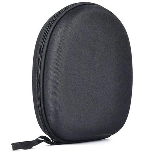 Round Zippered Headphone Storage Bag - Portable And Compact-1915197981846540289