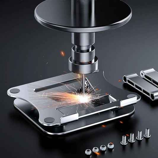 Adjustable Aluminum Laptop Stand - Foldable & Portable-1915197833288486914