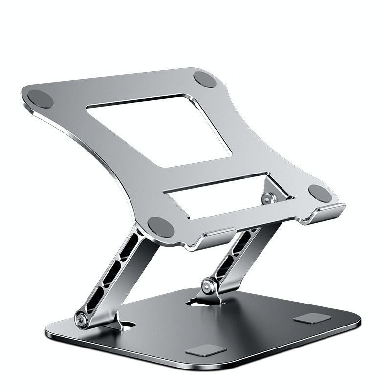 Adjustable Aluminum Laptop Stand - Foldable & Portable-1915197833288486918