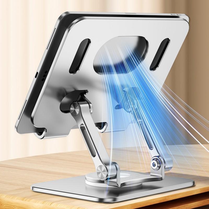 360 Rotation Ergonomic Laptop Stand - Adjustable Height Aluminum-1915197645442387973