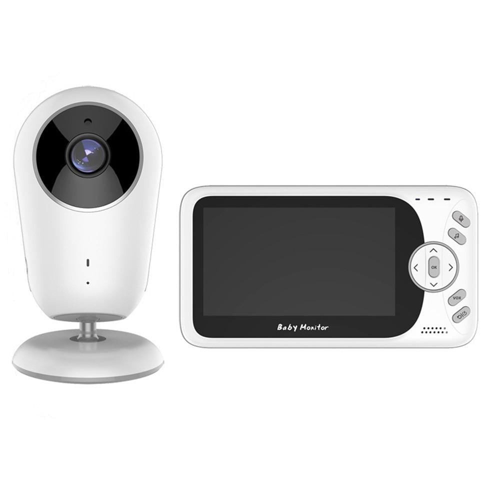 Wireless Baby Monitor With Night Vision Camera - 4.3 Inch Screen-1915196526909591558