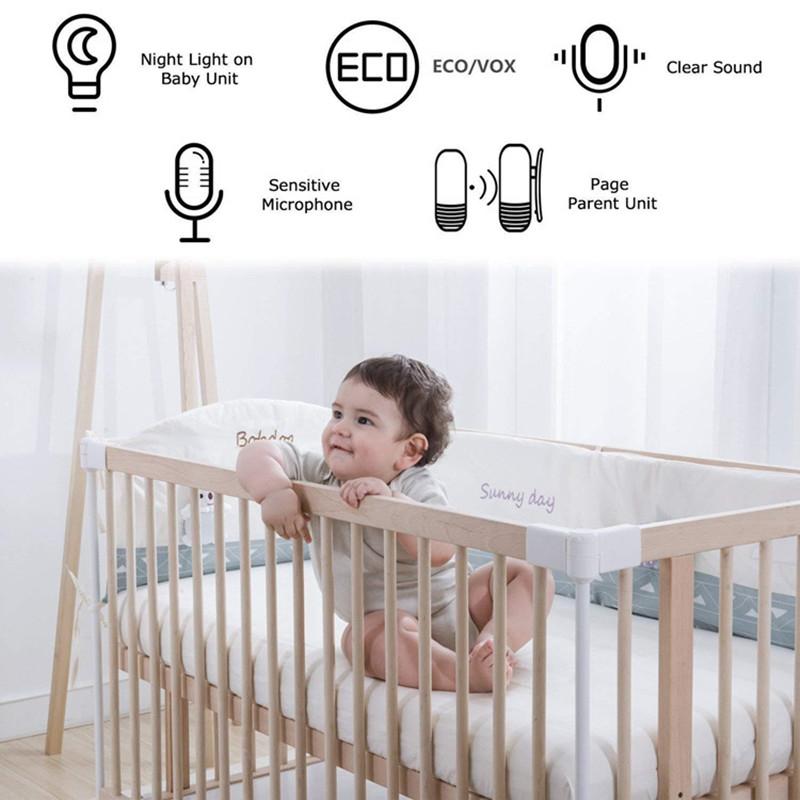 Two-Way Talk Back Baby Monitor With Wireless Audio And Sound Alert-1915196527970750467