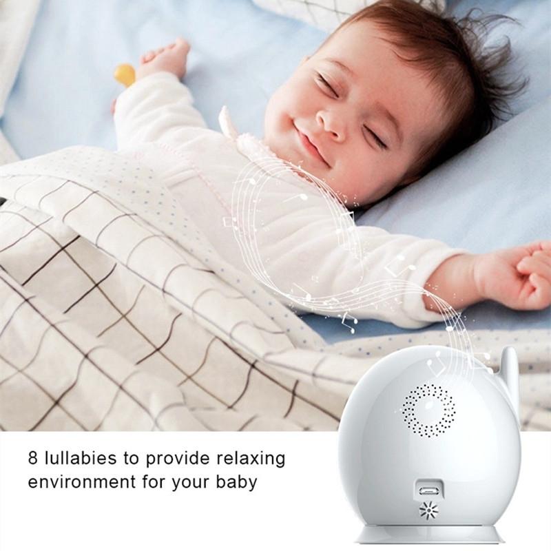 360-Degree Wireless Baby Monitor With Night Vision Camera - 4.3 Inch-1915196524871159809