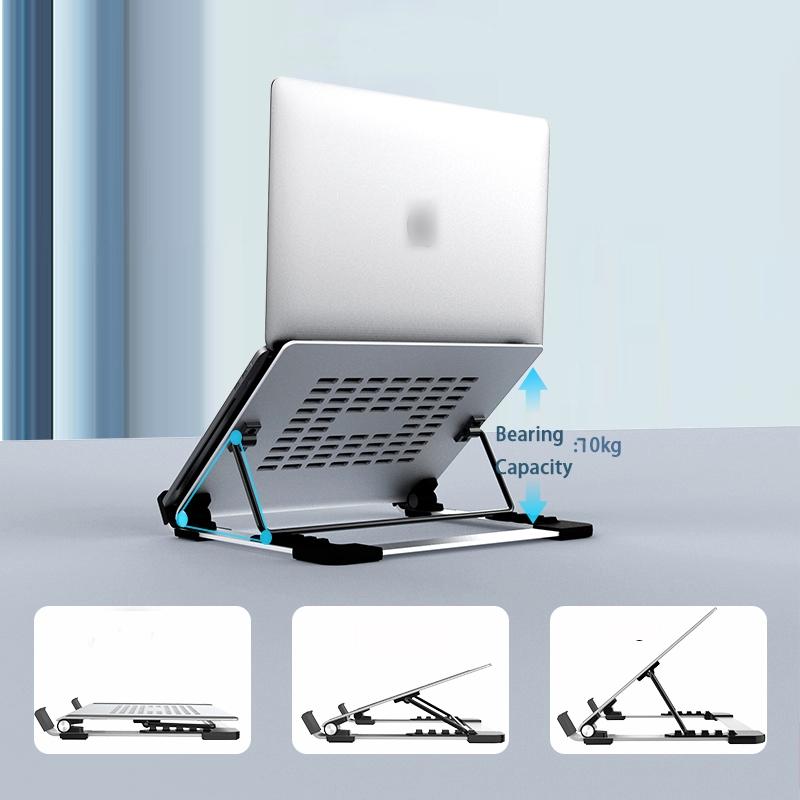 Vertical Laptop Stand - 5 Levels Riser For Desk-1915197465330585603