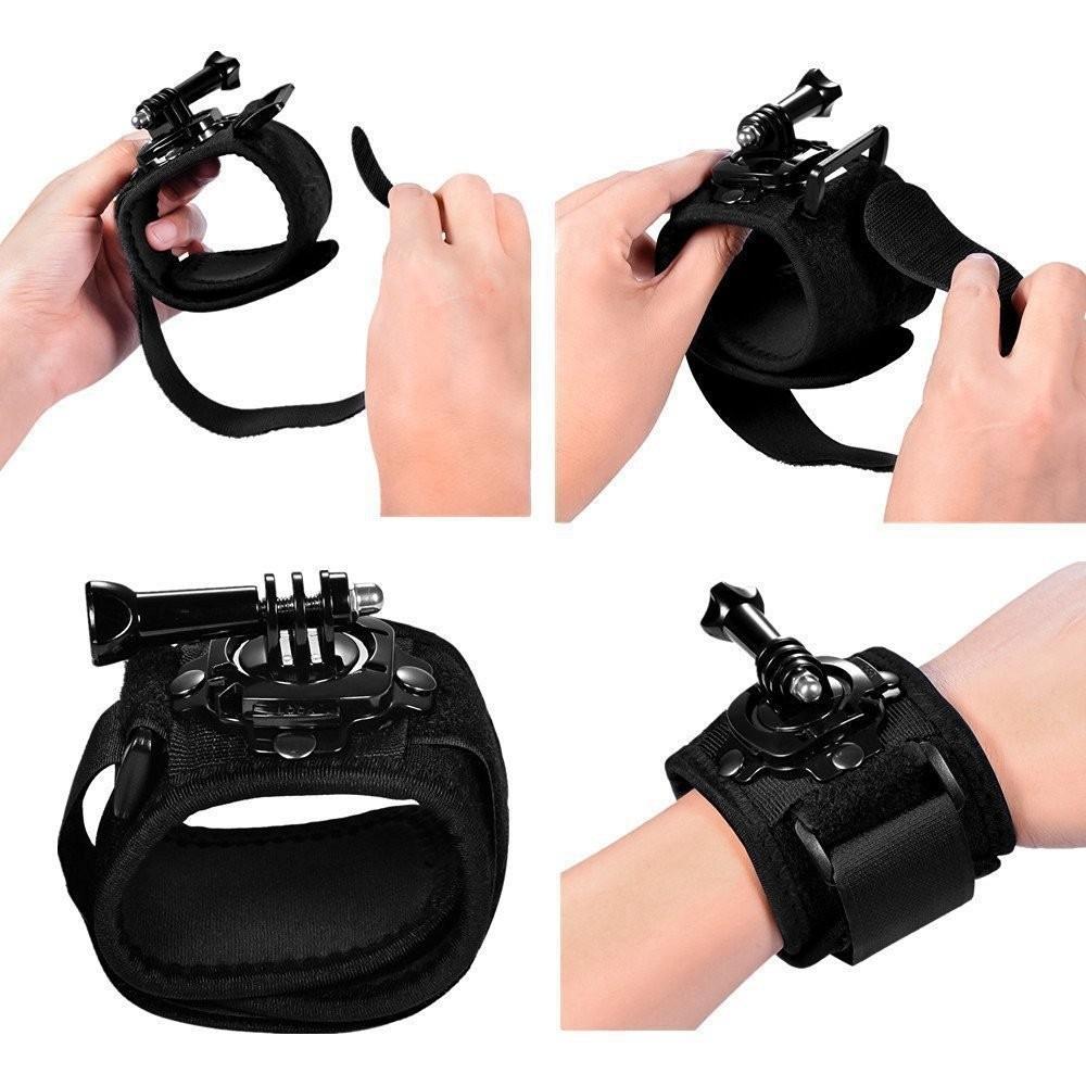 360 Degree Rotation Hand Camera Wrist Strap Mount - Gp144-1915198424739876869