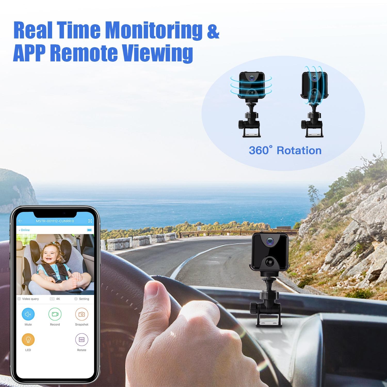 Wireless Wifi Home Security Camera With Night Vision And Remote Monitoring-1915197941652525059