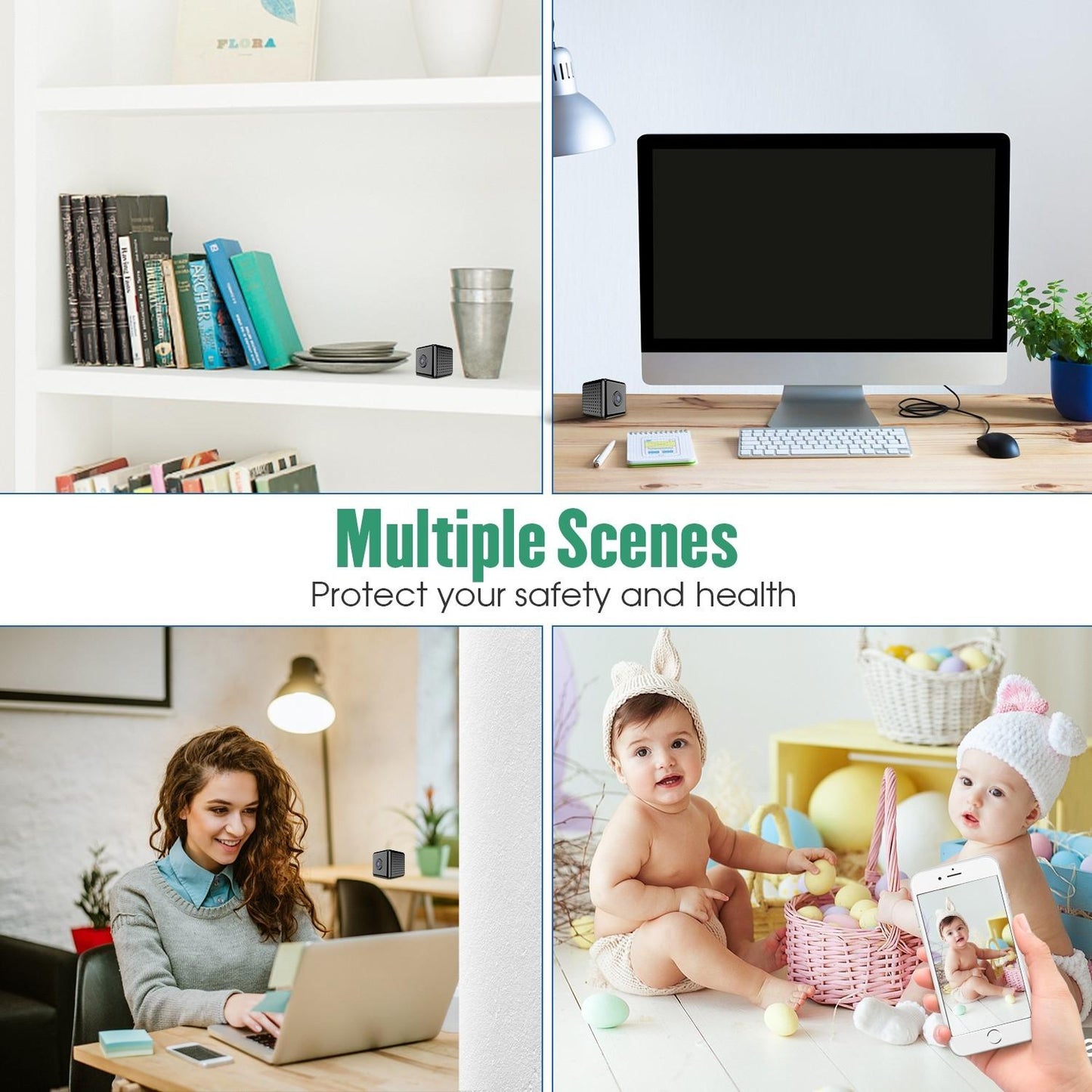 Mini Wireless Ip Camera With Night Vision - W10 Home-1915197096617709574