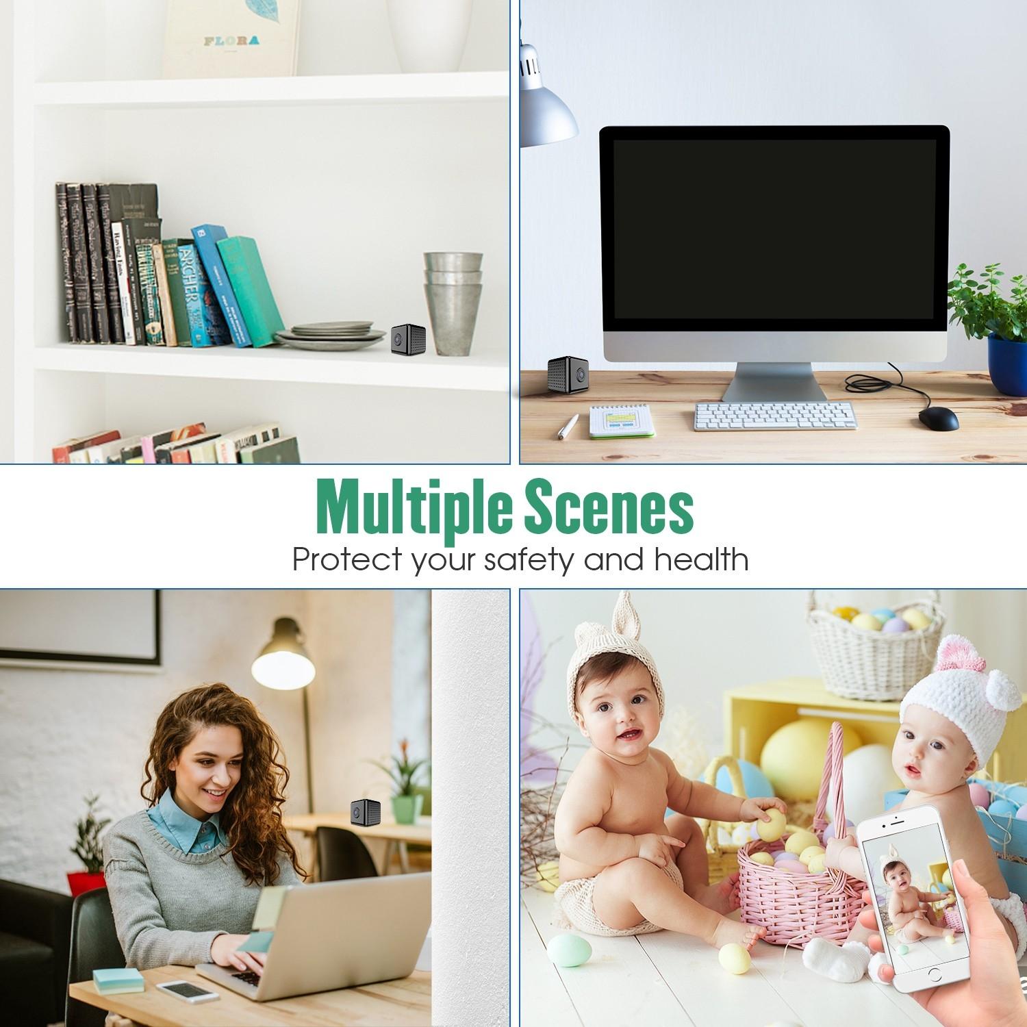 Mini Wireless Ip Camera With Night Vision - W10 Home-1915197096617709574