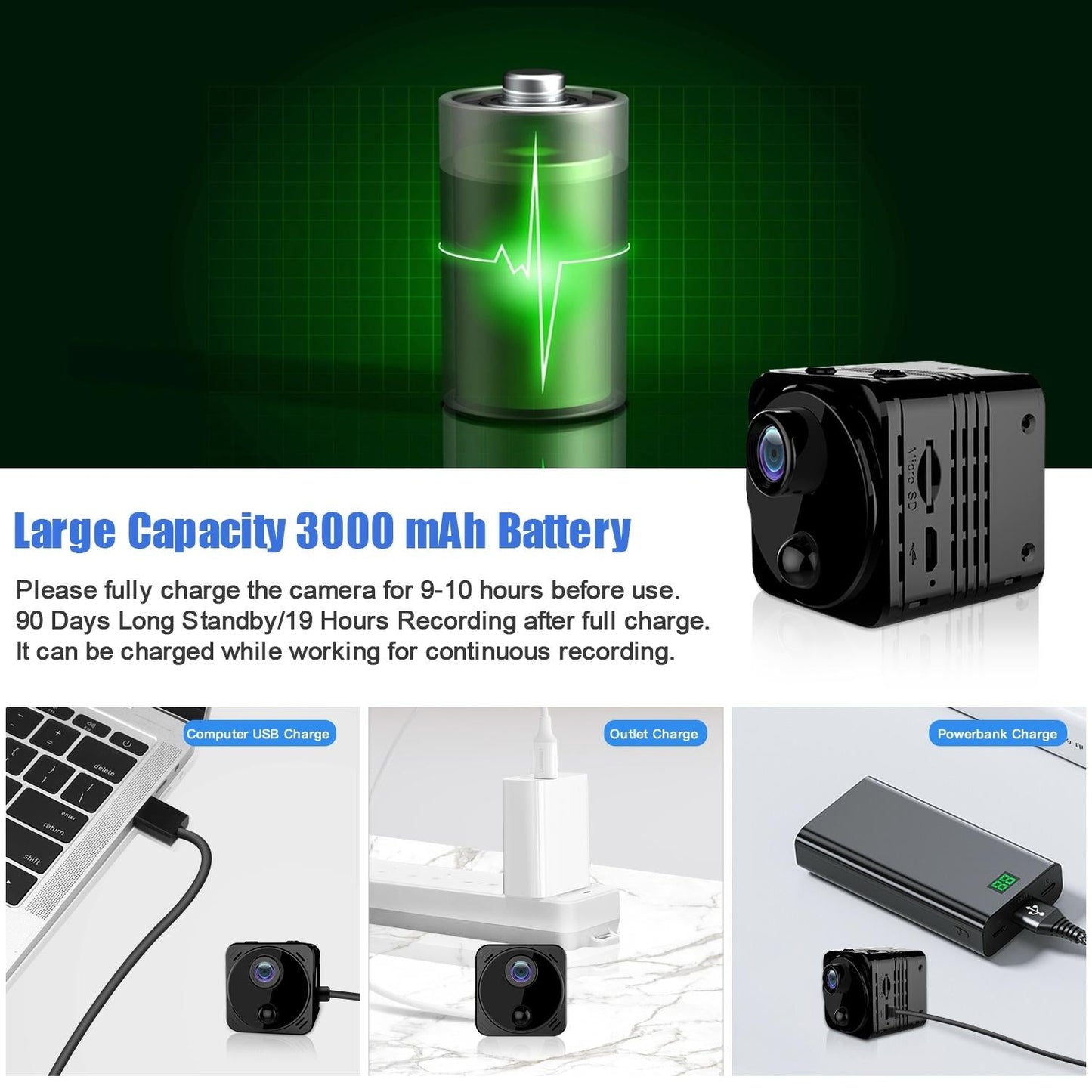 Mini Hd Webcam With Night Vision For Remote Monitoring-1915197153660243970