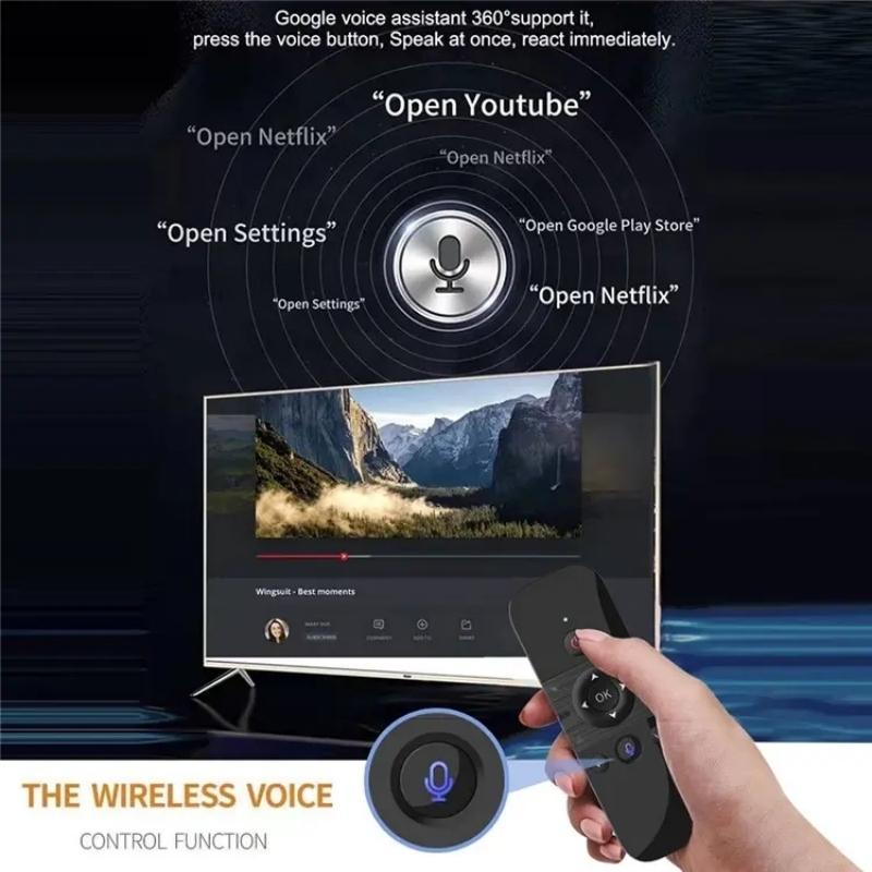 2.4G Wireless Smart Air Fly Mouse For M8 Tv Box - Remote Control Replacement-1915197204411322372