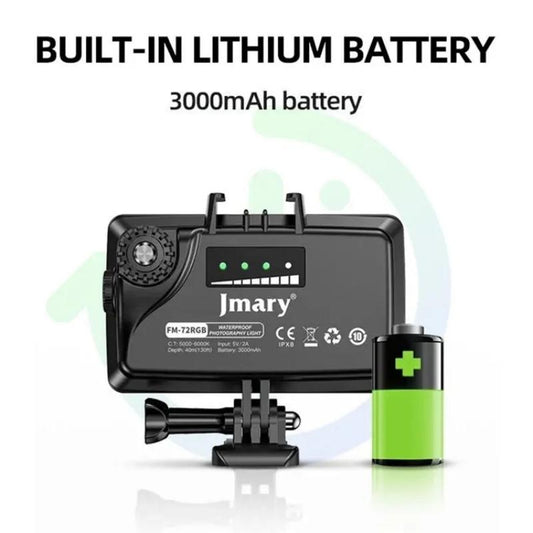 Rechargeable Diving Photography Waterproof Led Fill Light - Rgb-1922443438998032386