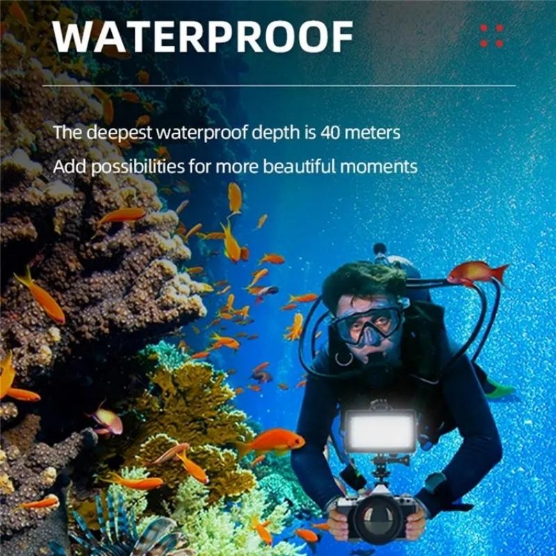 Rechargeable Diving Photography Waterproof Led Fill Light - Rgb-1922443438998032387