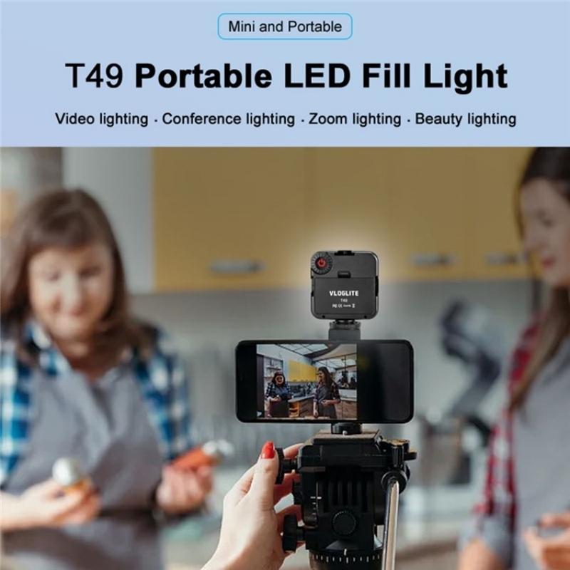Portable Led Video Light For Photography - 5600K Mini Fill Lamp-1915198020669018114