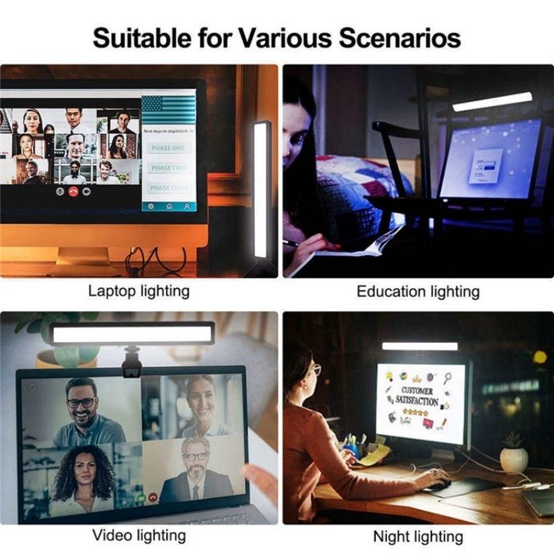 Portable Led Webcam Light With Tripod For Video Conferencing-1922443448917561350