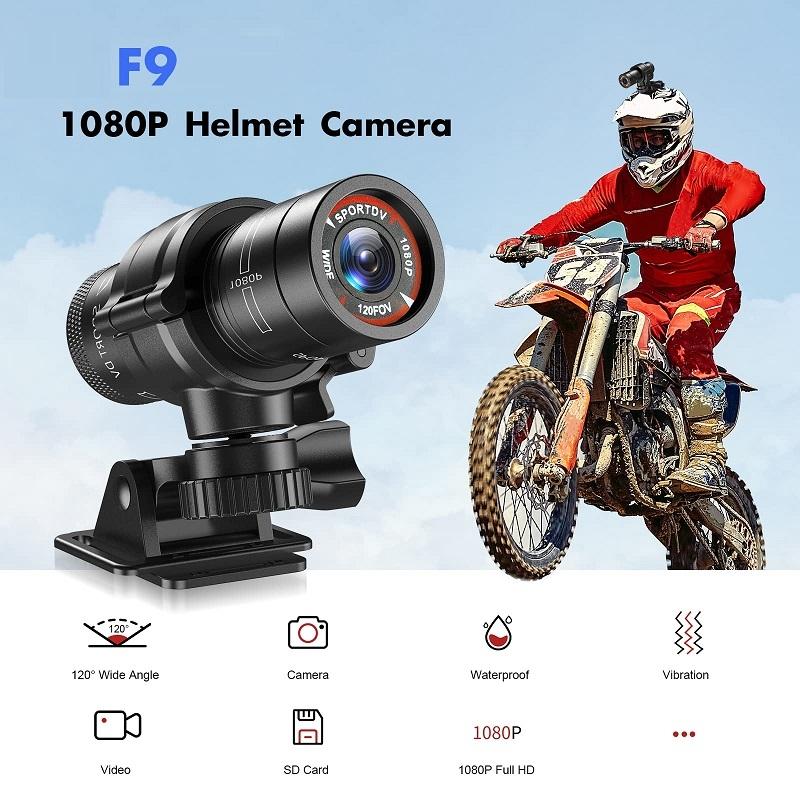 Hd Action Camera For Outdoor Activities - Helmet Mount-1915198232342958081