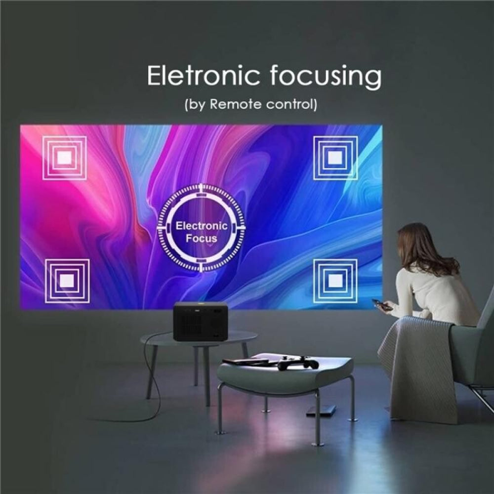 Portable Hd Projector With Media Player - Y7-1915196521381498883