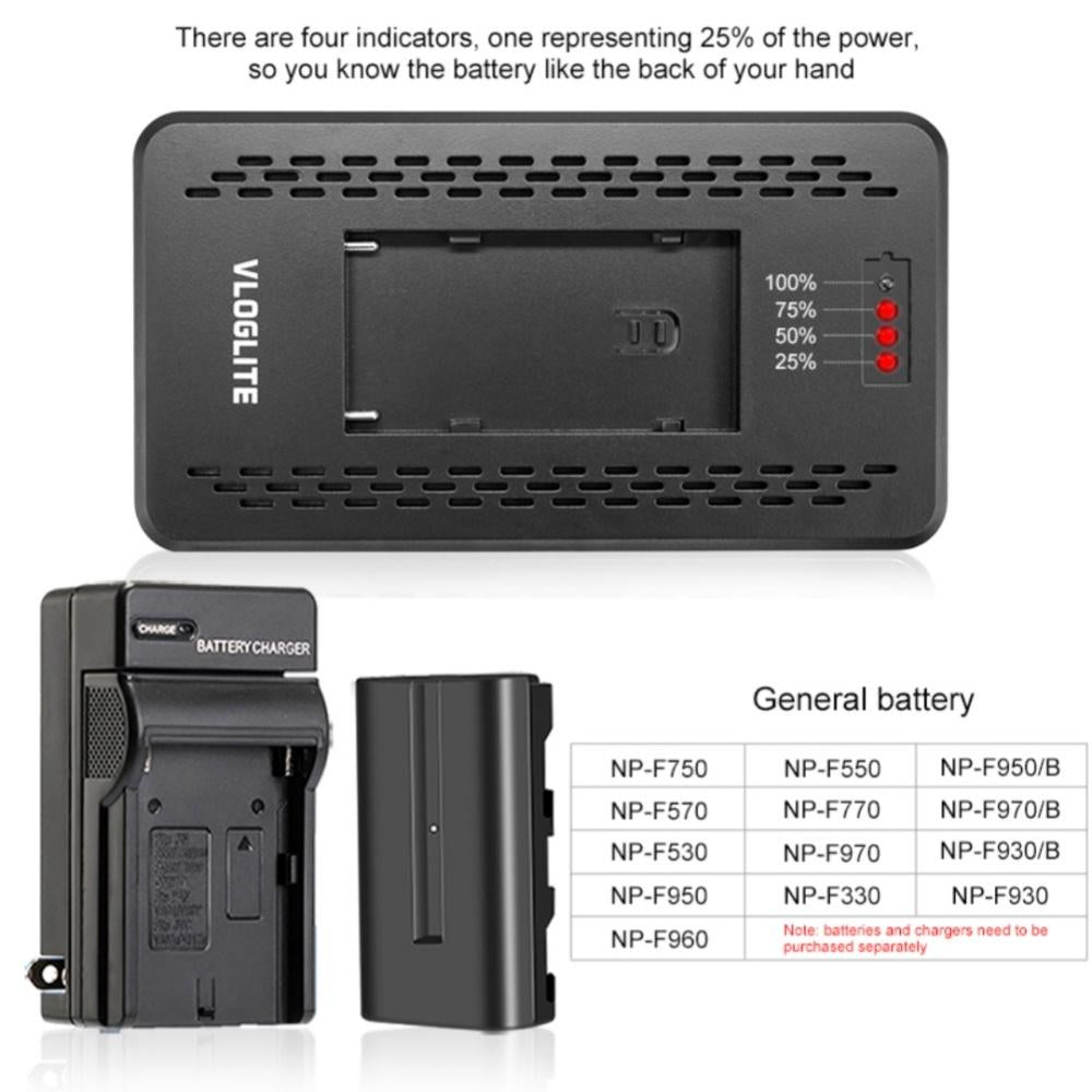 Portable High-Brightness Video Light With Dual Colour Temperature-1915197009929834501