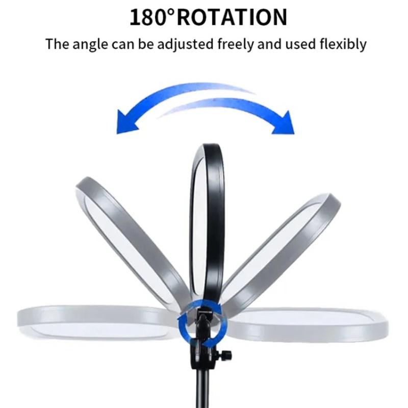 9-Inch Rotatable Led Fill Light For Live Streaming Photography-1915198096804024324