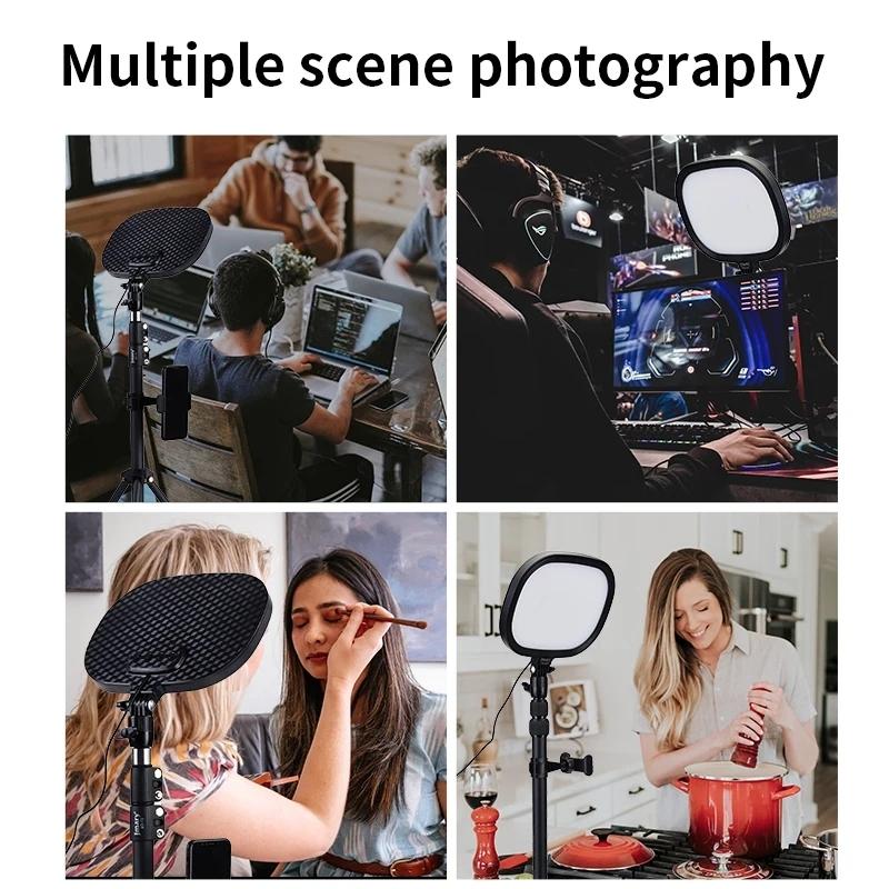 9-Inch Rotatable Led Fill Light For Live Streaming Photography-1915198096804024326