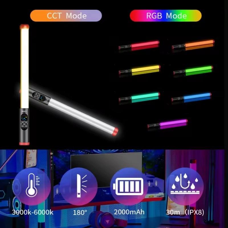 Waterproof Rgb Handheld Led Fill Light For Outdoor Photography-1915197430274592772