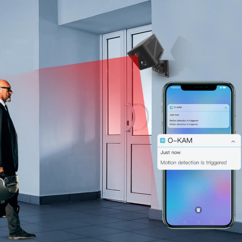 Wireless 4G Camera With Infrared Motion Detection For Home Security-1915198225728540673