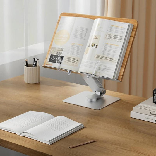 360 Degree Rotating Laptop & Book Stand - Adjustable & Hands-Free-1915197939182080002
